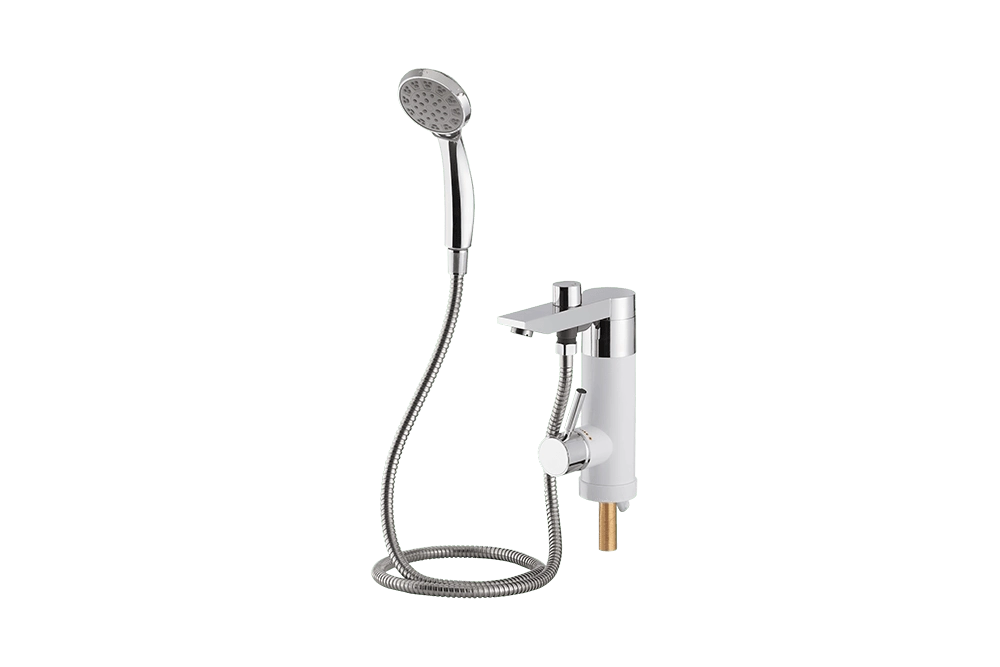 Проточный кран-водонагреватель с душевой лейкой UNIPUMP BKF-015