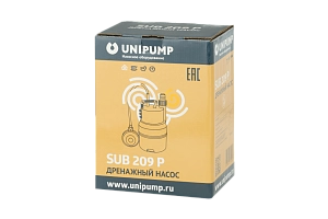 Дренажный насос UNIPUMP SUB 209 P