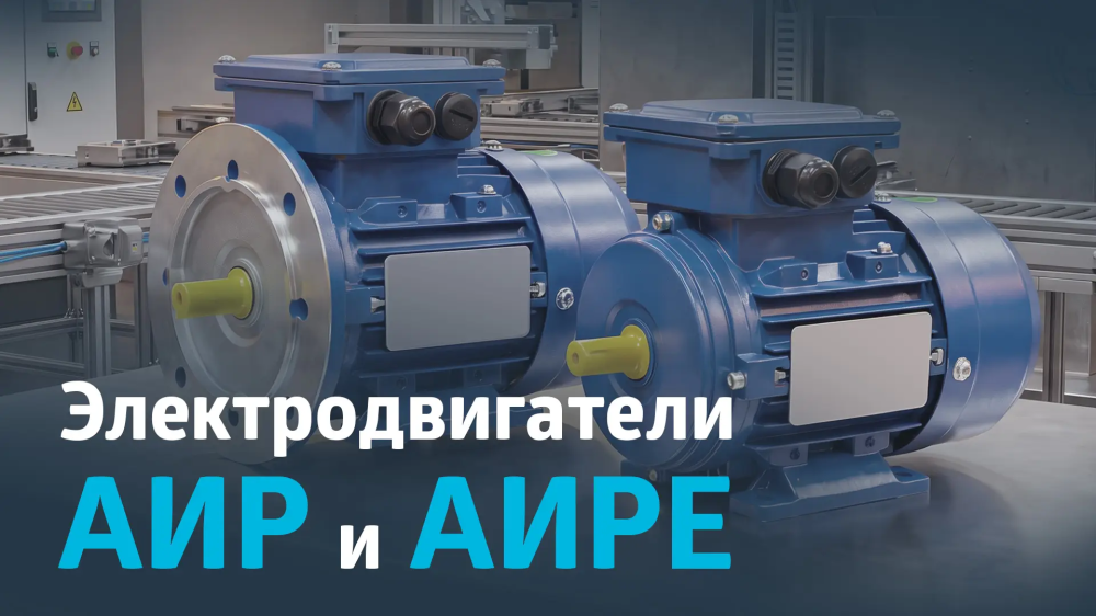 Электродвигатели АИР и АИРЕ
