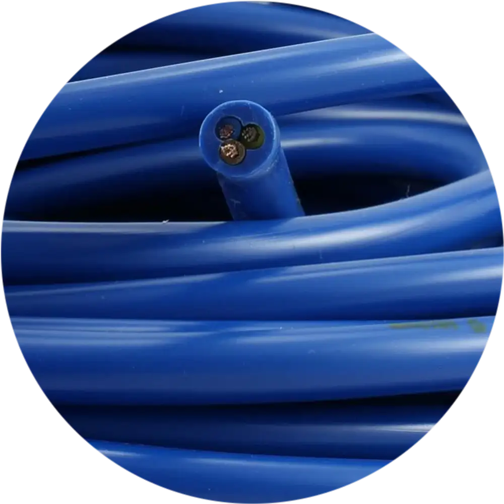 Кабель водопогружной круглый UNIPUMP КВВ-Т 4*2,5 (бухта 100 м)