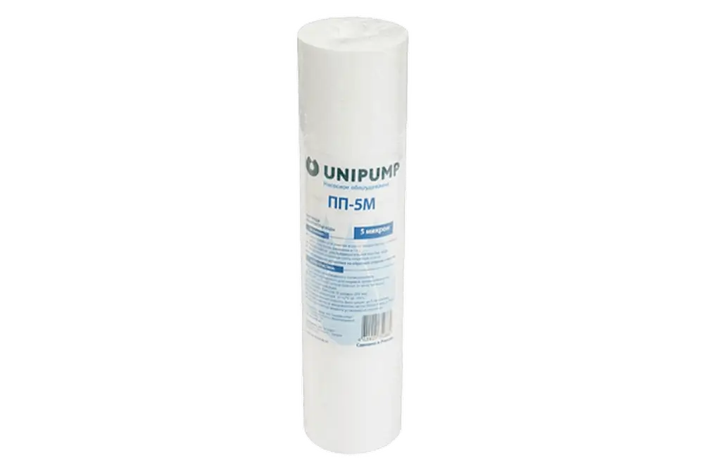 Полипропиленовый картридж UNIPUMP ПП-20 М (10”, 20 мкм)